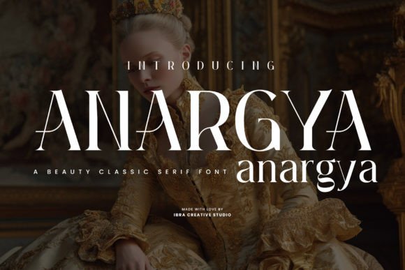 Anargya: A Timeless Serif Typeface for Elegant Web Design