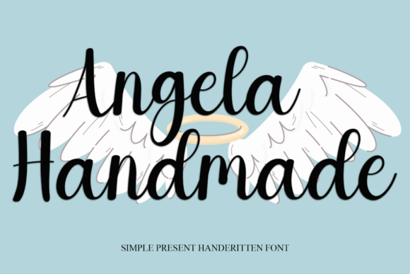 Angela Handmade: A Playful Script Font for Modern Branding