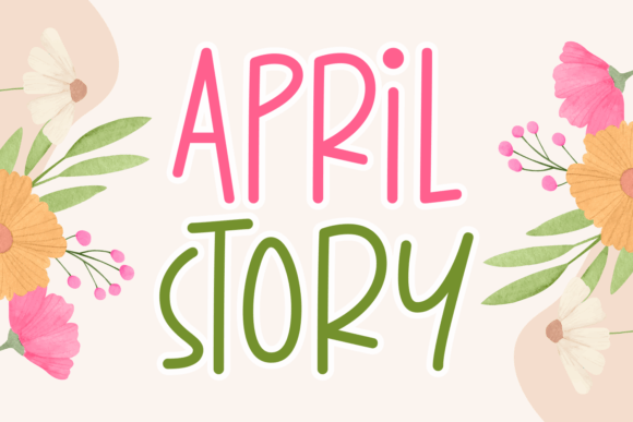 April Story: A Minimalist Script Font for Elegant Campaigns