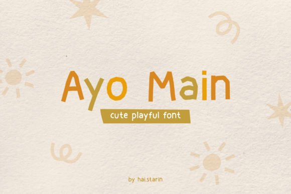 Ayo Main Font Review: Playful Script for Branding