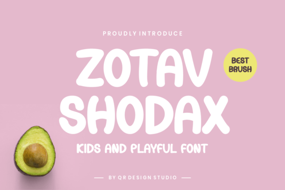 Branding with Zotav Shodax: A Sweet Script Typeface
