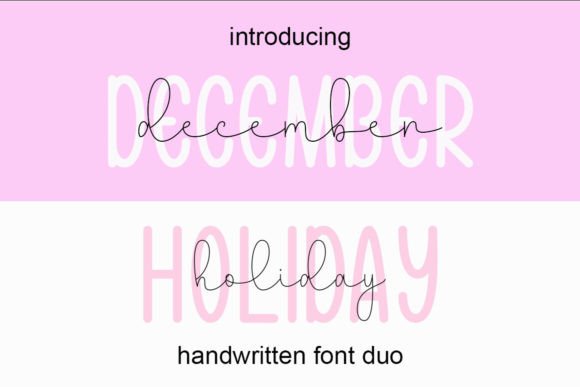 Designing with December Holiday: A Script Handwritten Font for Modern Web Layouts