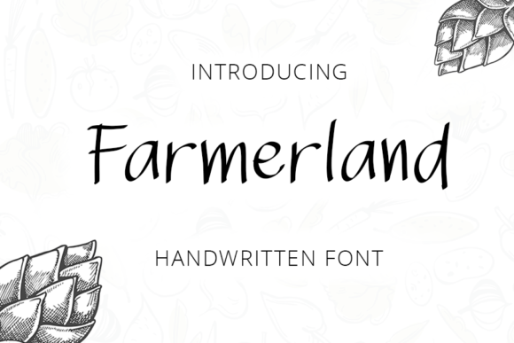 Farmerland: The Handwritten Font for Bold Campaigns