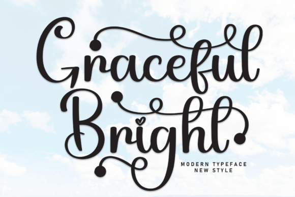 Graceful Bright: The Perfect Script Font for Editorial Design