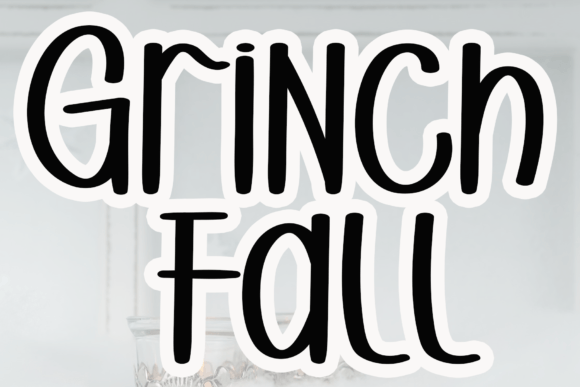 Grinch Fall Font: A Sweet Script for Editorial Design