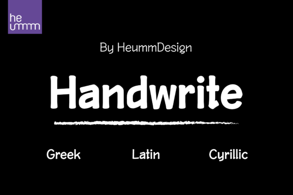Hu Handwrite: The Perfect Script Font for Small Business Branding