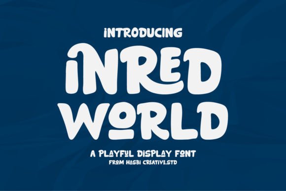 Inred World: A Playful Script Handwritten Font for Digital Brands