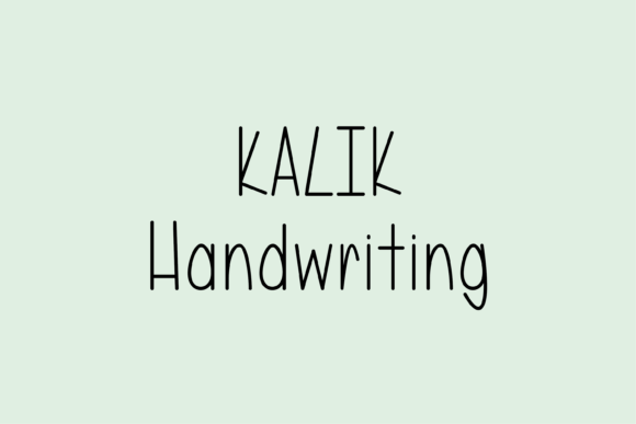 Kalik: The Whimsical Script Handwritten Font for Social Campaigns