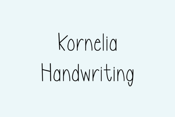 Kornelia: The Friendly Handwritten Font for Bold Campaigns