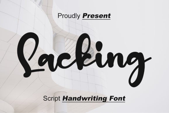 Lacking Font Review: Elegant Script for Branding
