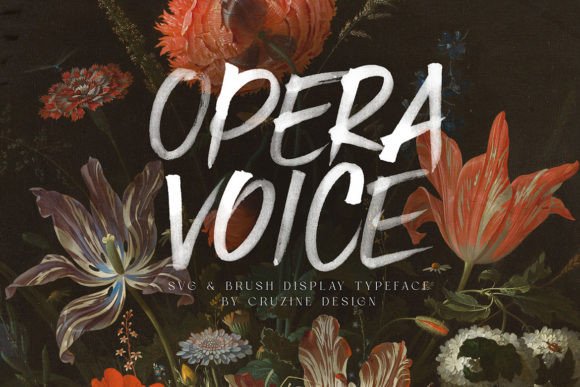 Opera Voice: The Bold Script Font for High-Impact Campaigns