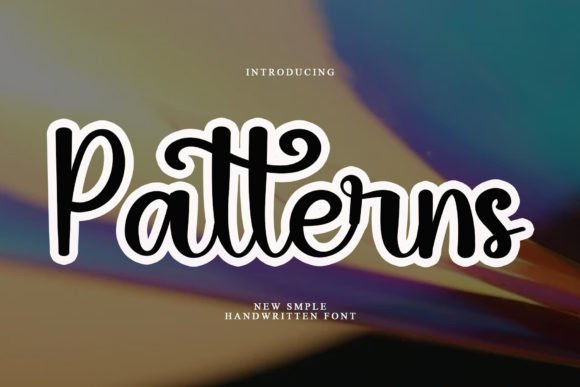 Patterns Font Review: A Sweet Script for Creative Projects