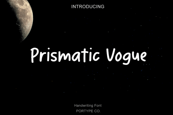 Prismatic Vogue: A Typeface for Elegant Editorial Design
