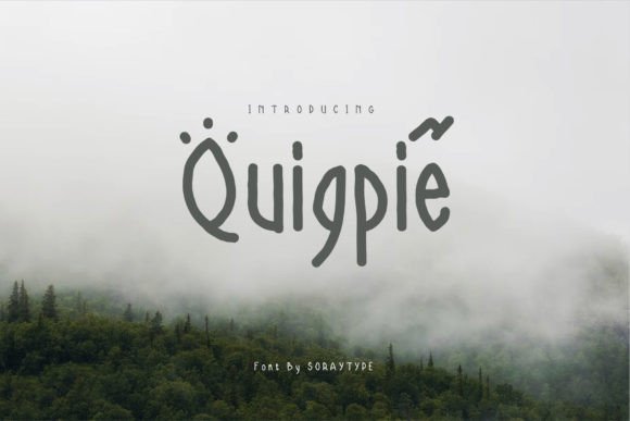 Quigpie: The Playful Marker Font for Scroll-Stopping Designs