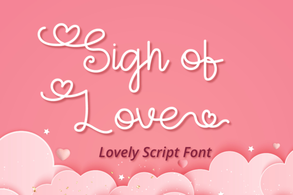 Sign of Love: A Delicate Script Font for Elegant Branding