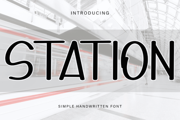 Station Font Review: A Friendly Script for Designers