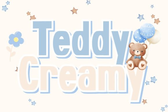 Teddy Creamy: A Playful Script Handwritten Font for Campaigns