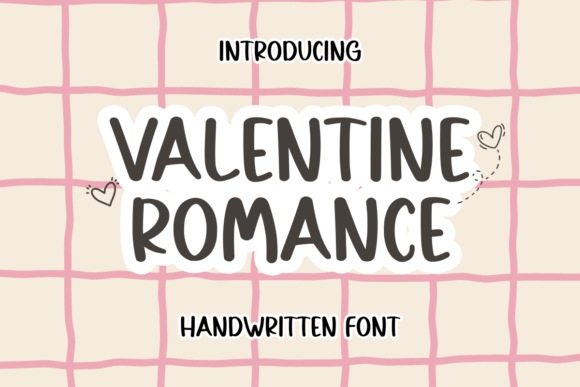Valentine Romance: A Script Font for Editorial Charm