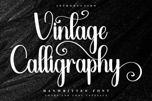 Vintage Calligraphy: A Festive Typeface for Holiday Branding